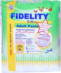 FIDELITY PULLON ADULTS 10`S