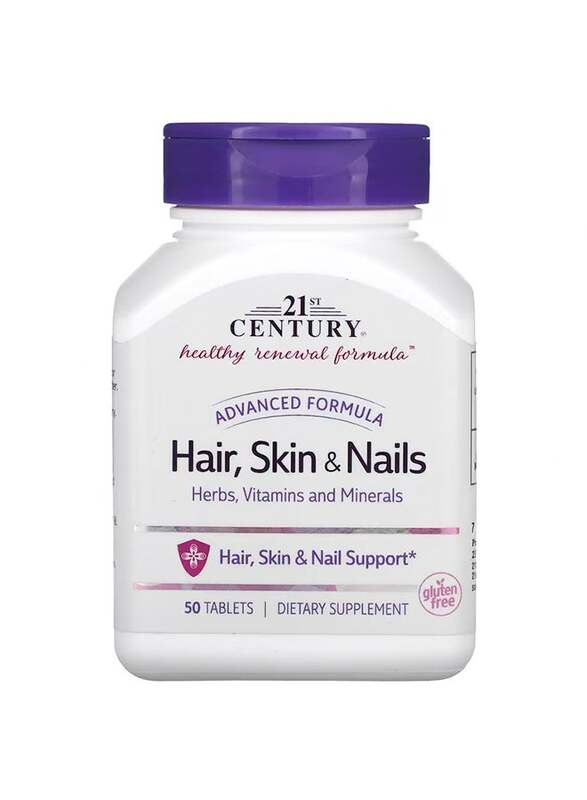 21ST CENTURY HAIR SKIN NAIL, CAPSULES 50'S