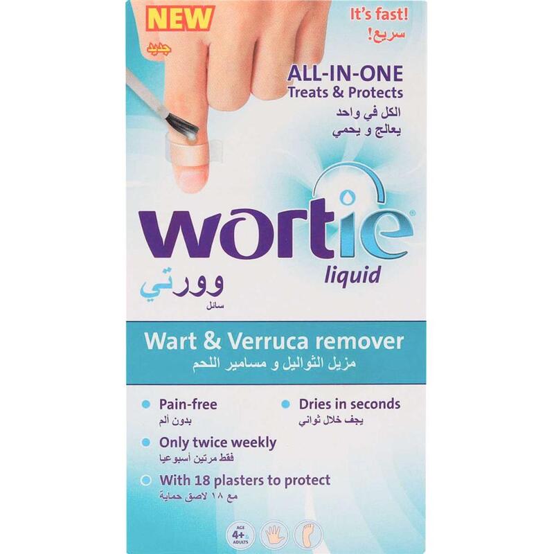 Wortie Liquid Wart & Verruca Remover 5ml