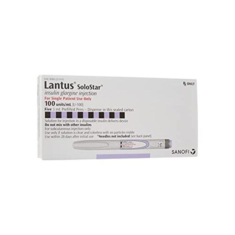 

Generic LANTUS SOLOSTAR 100IU 5S PEN INJN