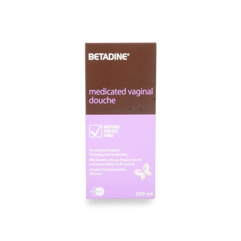 

BETADINE MEDICATED VAGINAL WASH 250ML