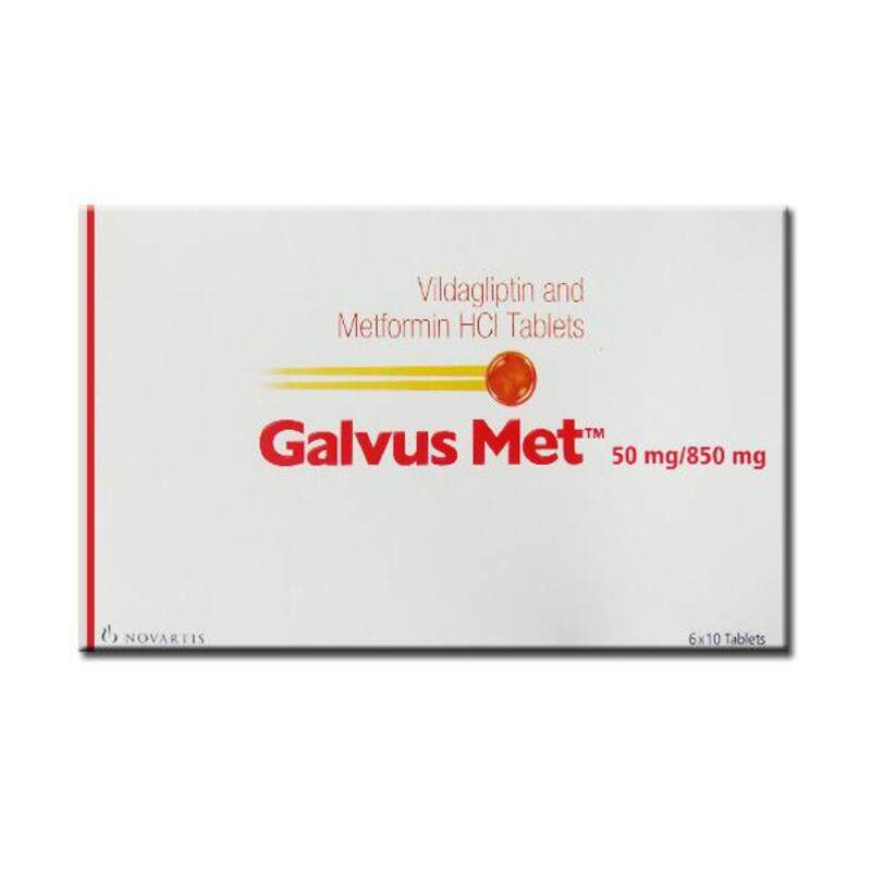 

Generic GALVUSMET 50/1000MG TAB 60S