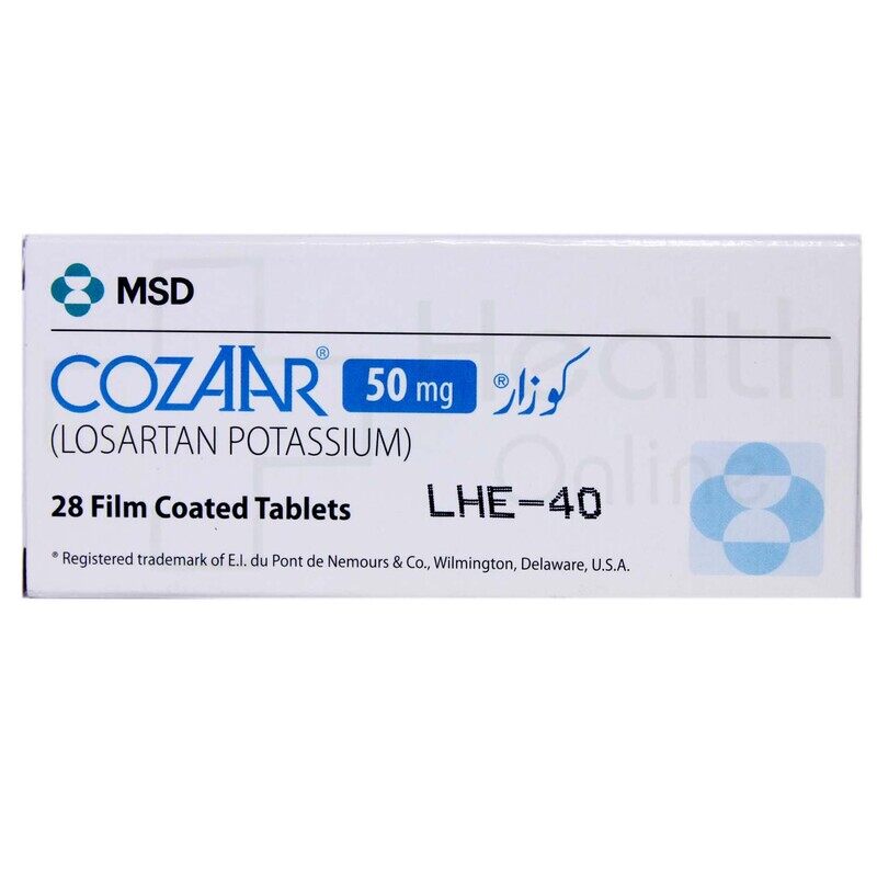 

Generic COZAAR 50MG 28 TAB LOSARTAN