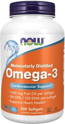 Now Foods OMEGA-3 FISH OIL 200 Softgels