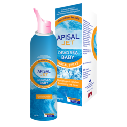 APISAL JET DEAD SEA BABY NASAL SPRAY 125ml