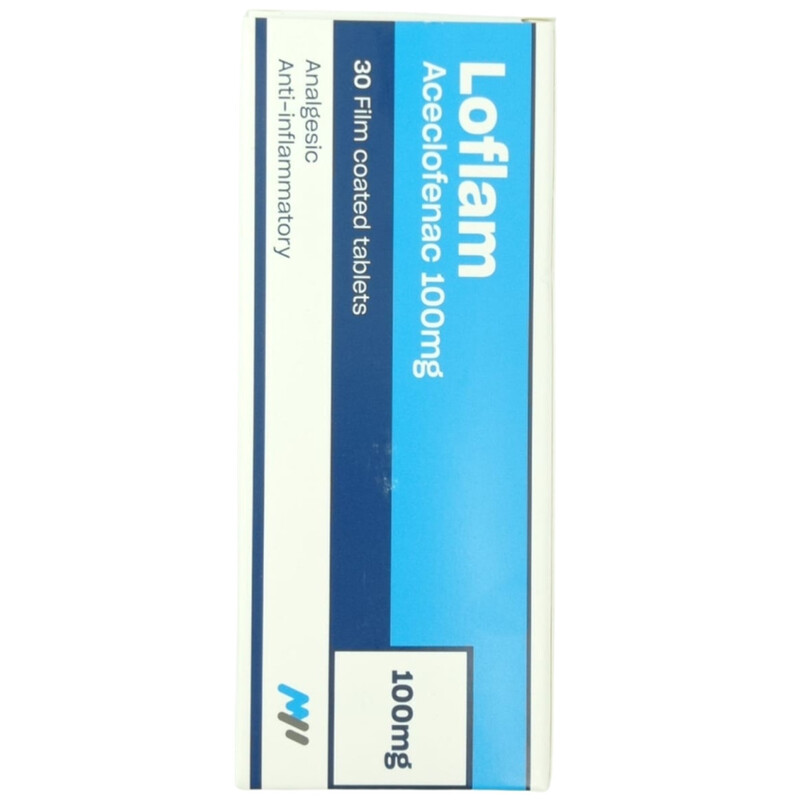 

Generic LOFLAM 100MG TAB 20S