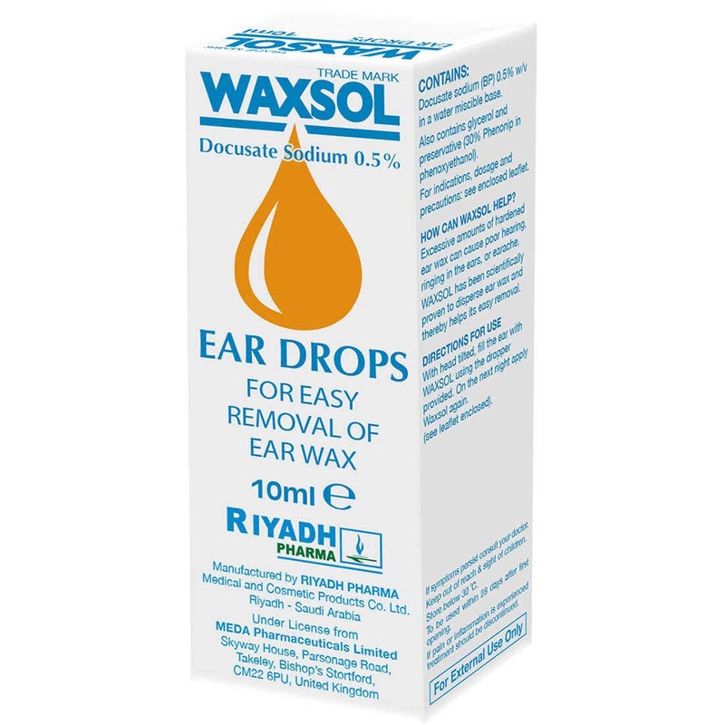 Waxsol Ear Drops 10ml