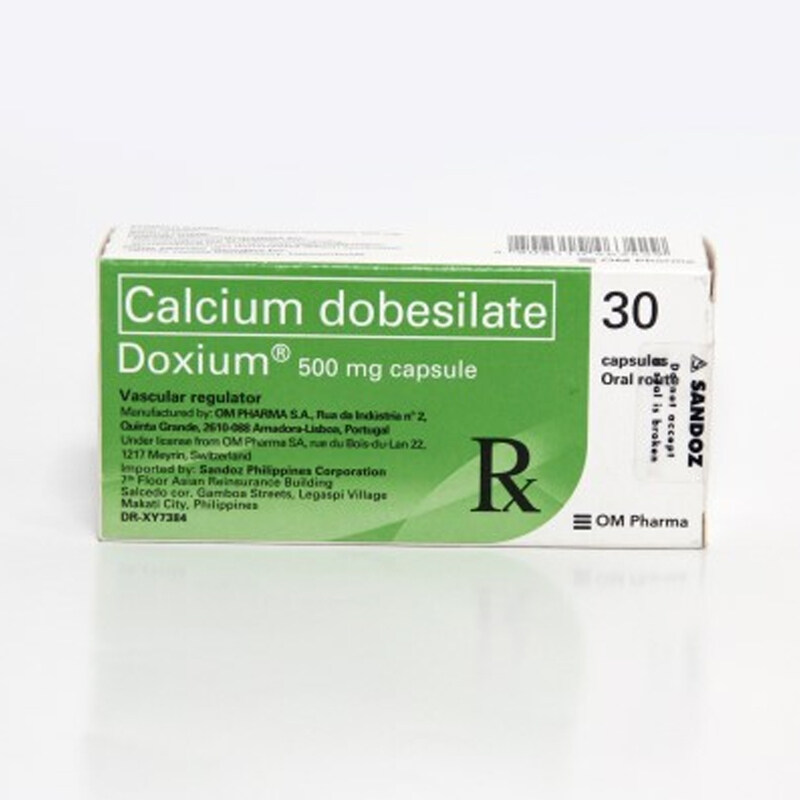 

Generic DOXIUM 500MG CAPSULES 30S