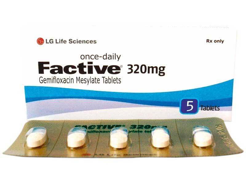 

Generic FACTIVE 320MG TABS 7S