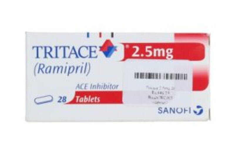 

Generic TRITACE 2.5MG 28 TABLETS