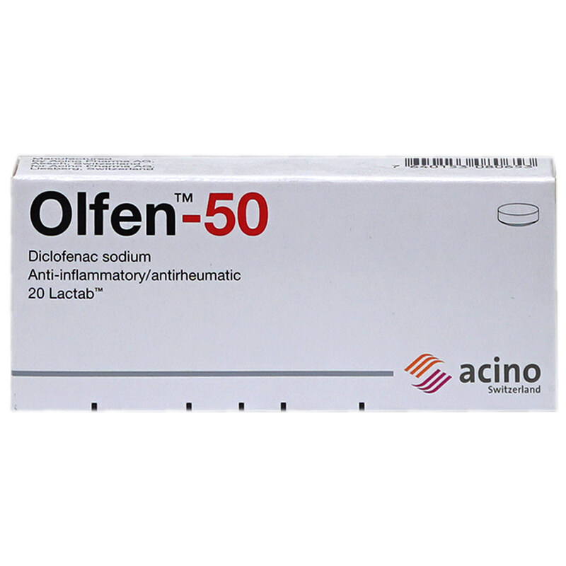 

Acino Olfen 50mg Tablet 20's