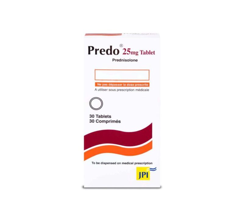 Prednisolone 25 mg 30 Tablets