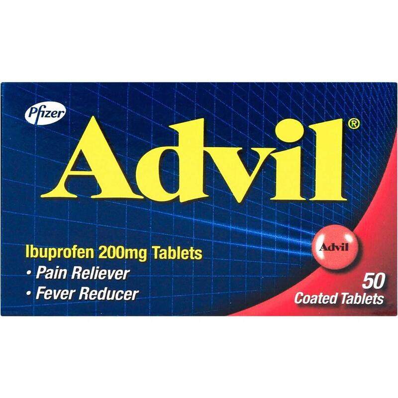 

ADVIL 200 MG TABLETS 50'S