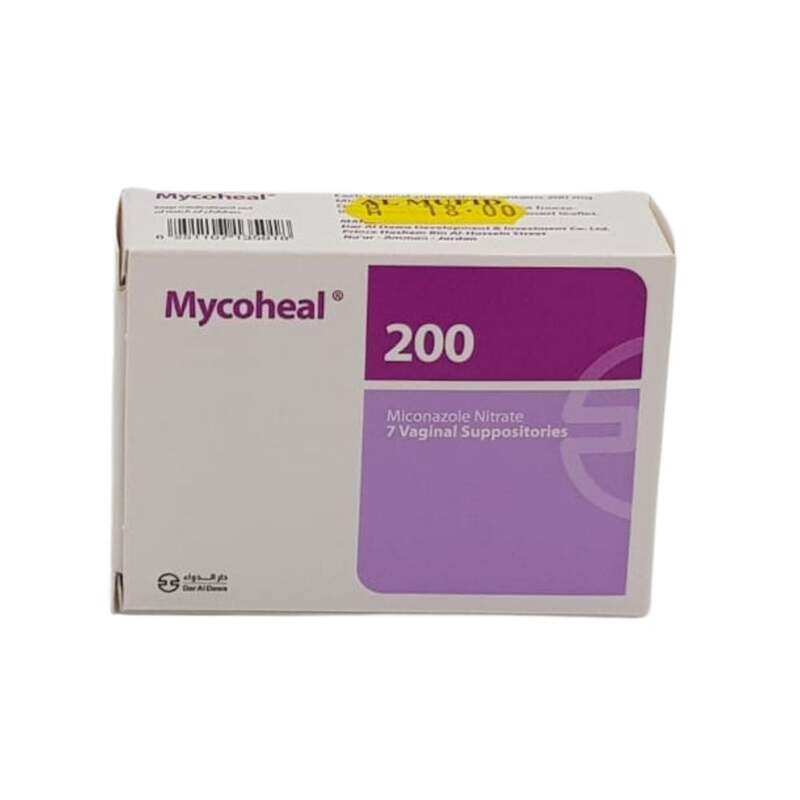 

Dar Al Dawa Mycoheal Vaginal Suppositories 200mg