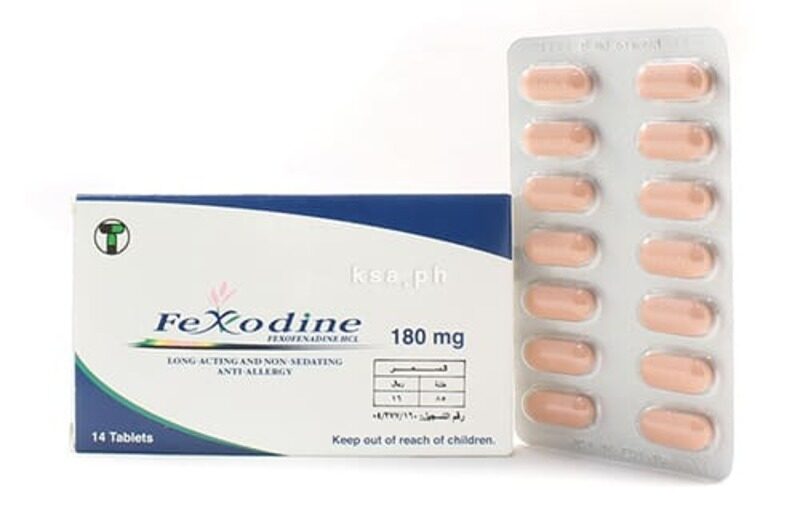 

Generic FEXODINE 120MG TAB 14S
