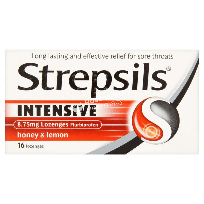 Strepsils Intensive Honey & Lemon Lozenges