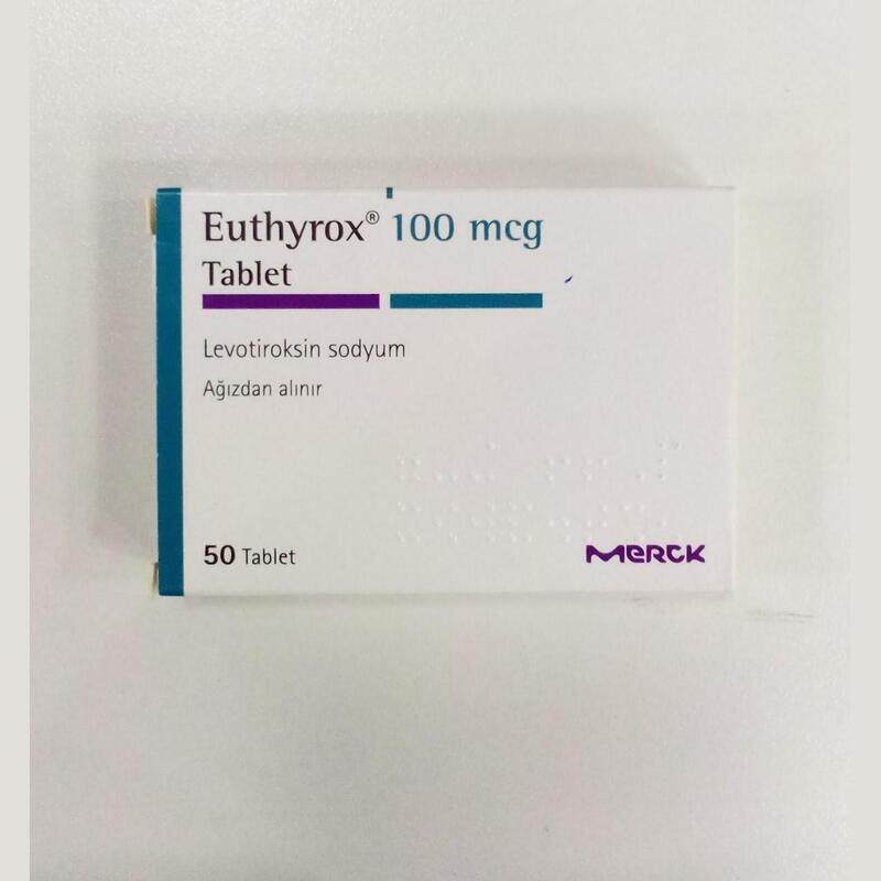

Generic EUTHYROX 100MCG TABLETS 100S