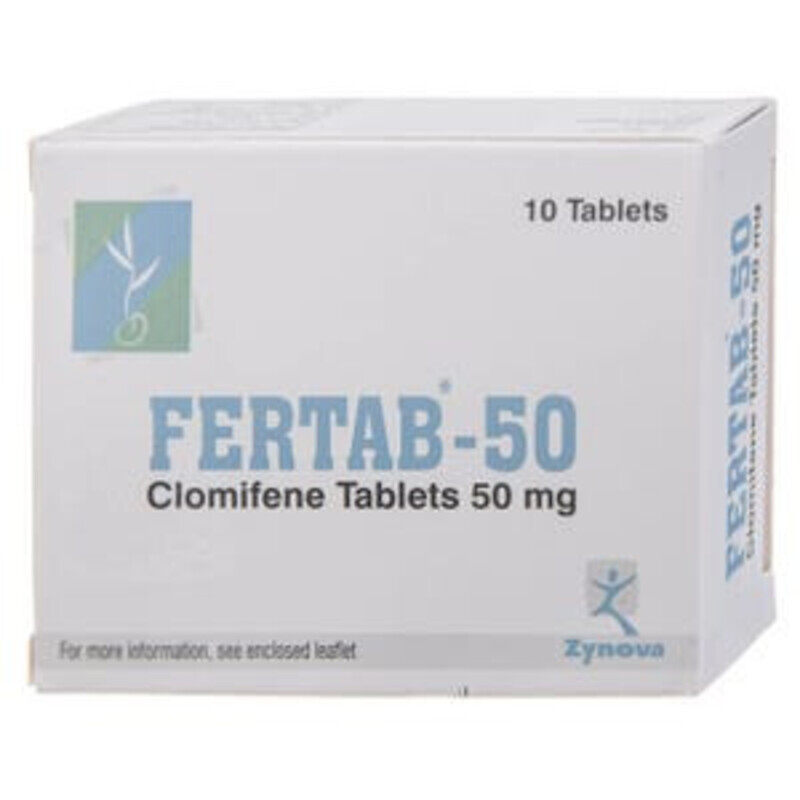 

Generic FERTAB, 50 MG, TABLETS 10'S