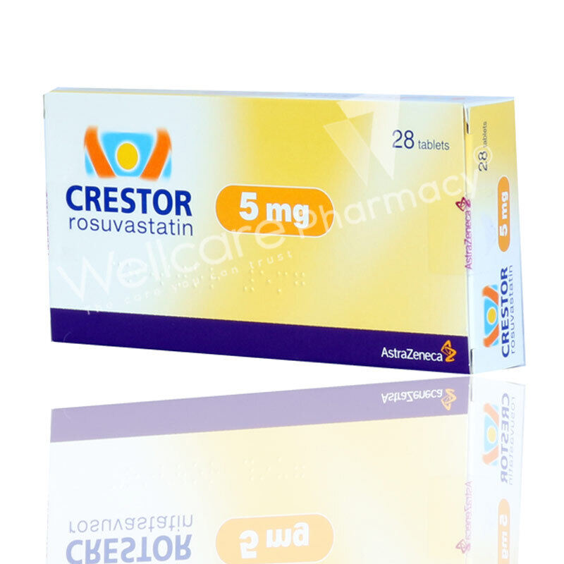 

Generic CRESTOR 5MG TABLETS 28S ROSUVASTATIN