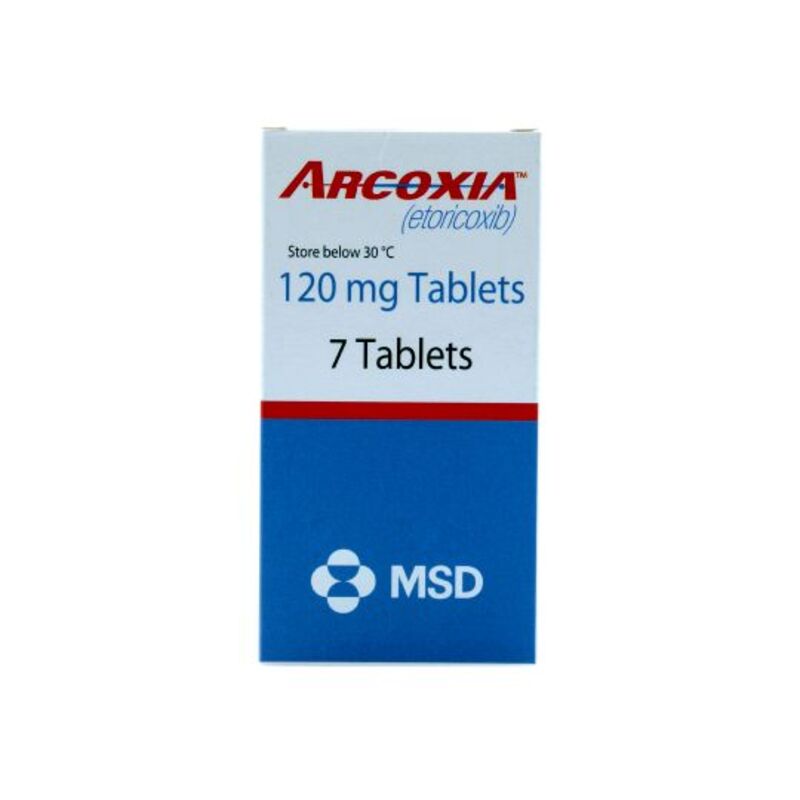 ARCOXIA 120MG 7`S TABLETS ETORICOXIB