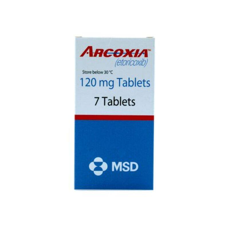 

Generic ARCOXIA 120MG 7S TABLETS ETORICOXIB