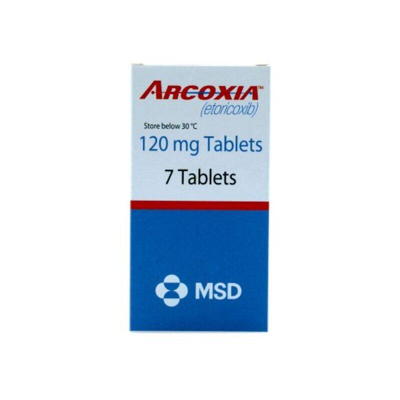 ARCOXIA 120MG 7`S TABLETS ETORICOXIB