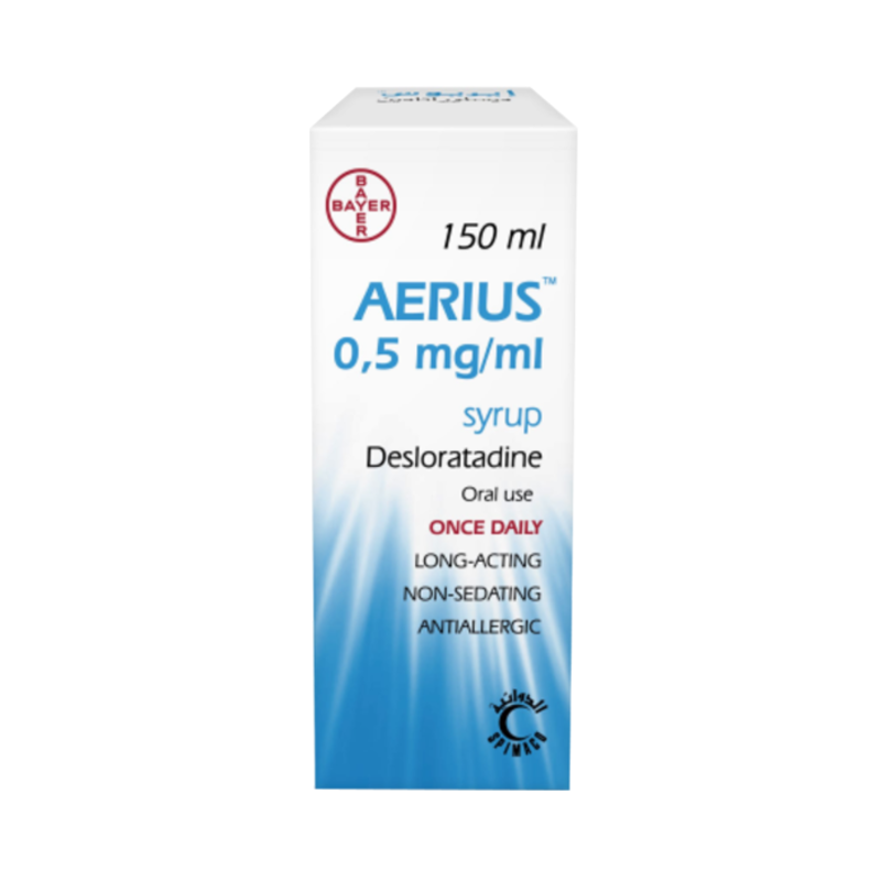 

Generic AERIUS ORAL SOLUTION 150ML