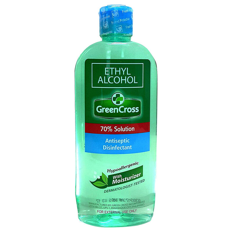 

Generic GREEN CROSS 70% ANTISEPTIC DISINFECTANT 250ML