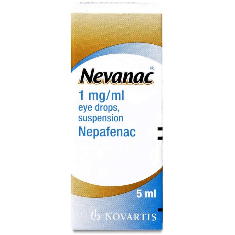 

Novartis Nevanac 1 mg/ml Eye Drop 5 ml
