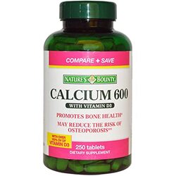 Natures Bounty Calcium 600 with Vitamin D3