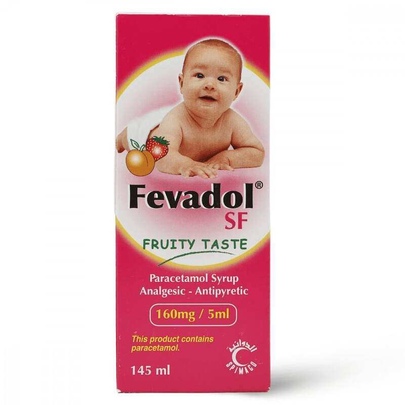 

Generic FEVADOL, SF FRUIT TASTE160 MG/5 ML, SYRUP 145 ML