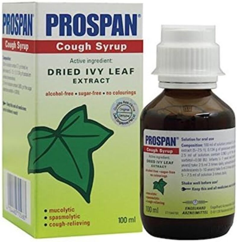 Prospan Cough Syrup - 100ml CHESTY Cough Relief & Mucus Relief