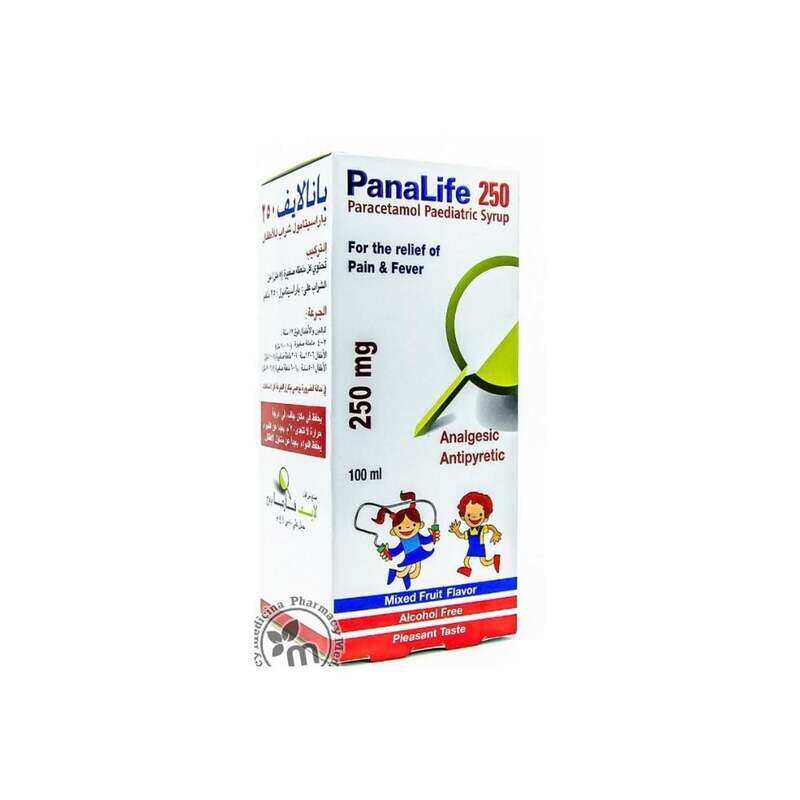 

Generic Panalife Syrup 250mg/5ml