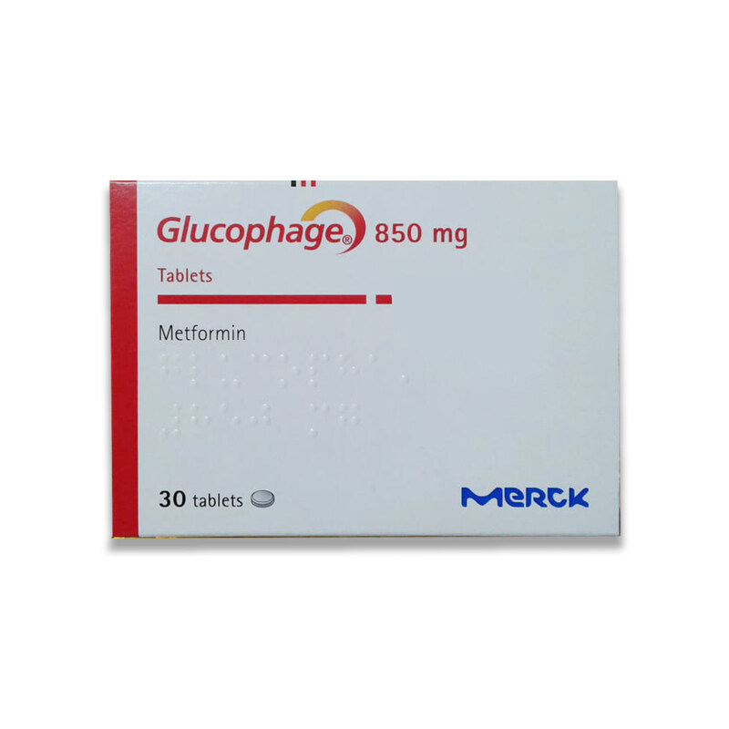 

Generic GLUCOPHAGE 850 MG TABLETS 30'S