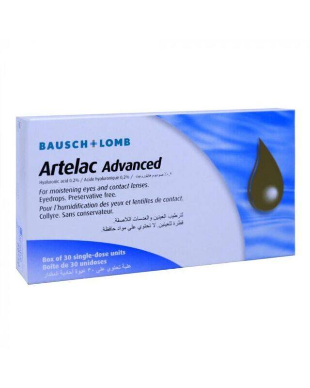 

Generic ARTELAC ADVANCED SINGLE DOSE UNITS 30'S