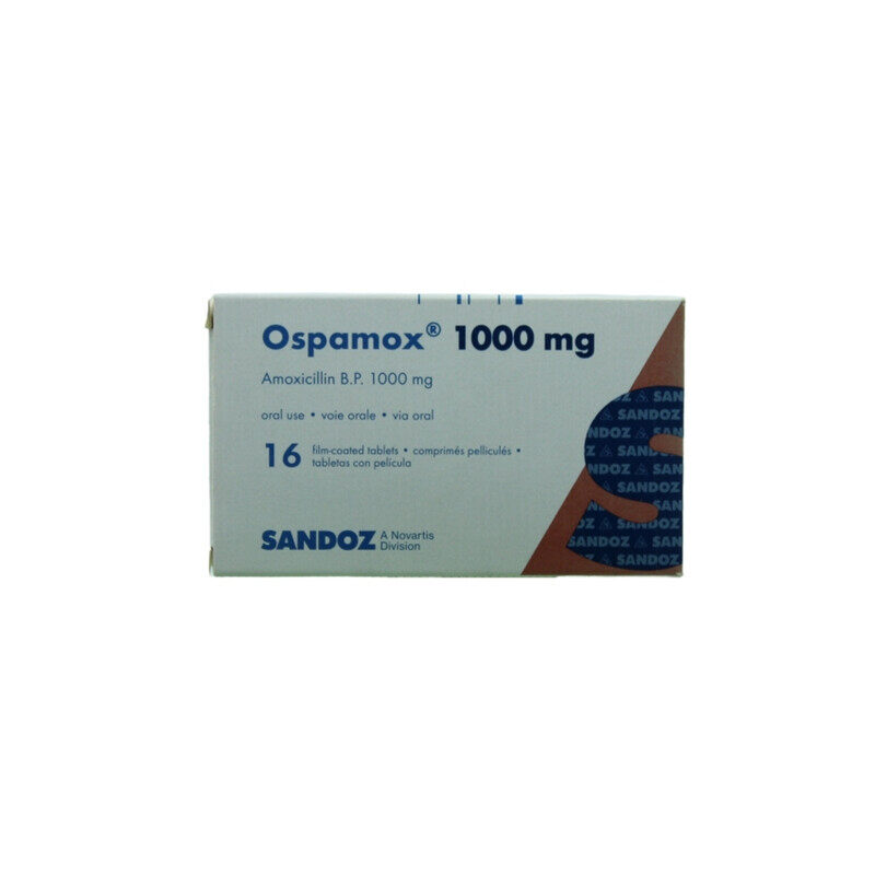 

Sandoz Ospamox 1000Mg Tab 16'S