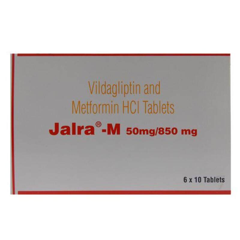 

Generic JALRA-M, 850 MG/50 MG, TABLETS 60'S