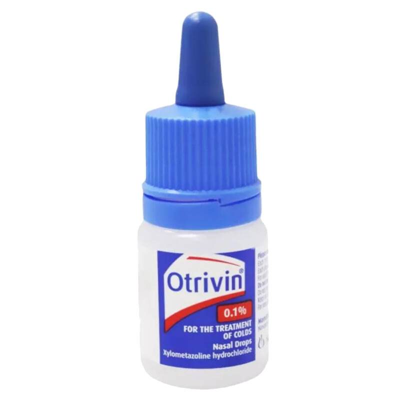 

Otrivin Nasal Drops Adult 0.1% 10ml