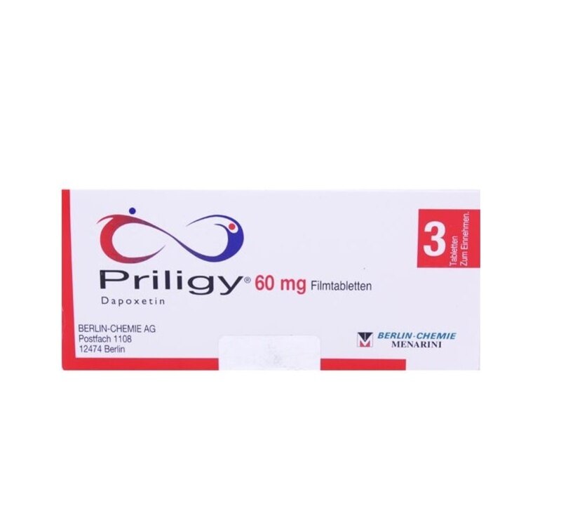 

Generic Priligy 60 mg Film Coated 3 Tablets