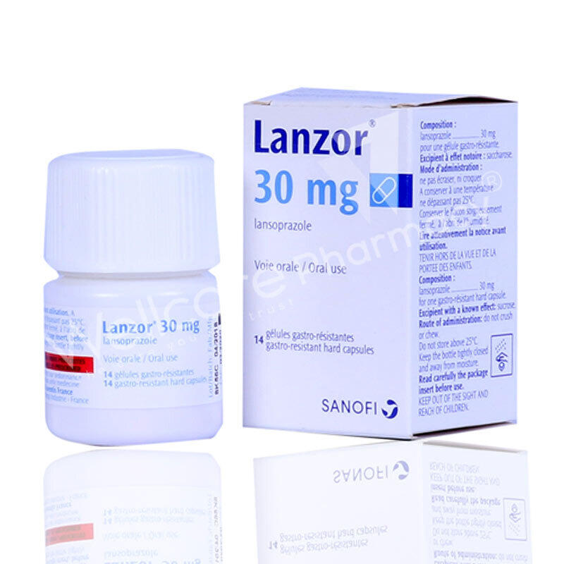 

Generic LANZOR 30MG CAPSULES 14S