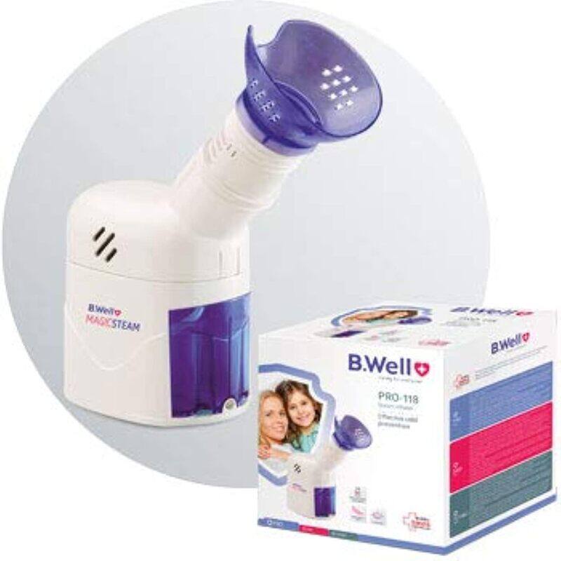 

Generic B-WELL STEAM INHALER EFFECTIVE COLD PREVENTION PRO-118