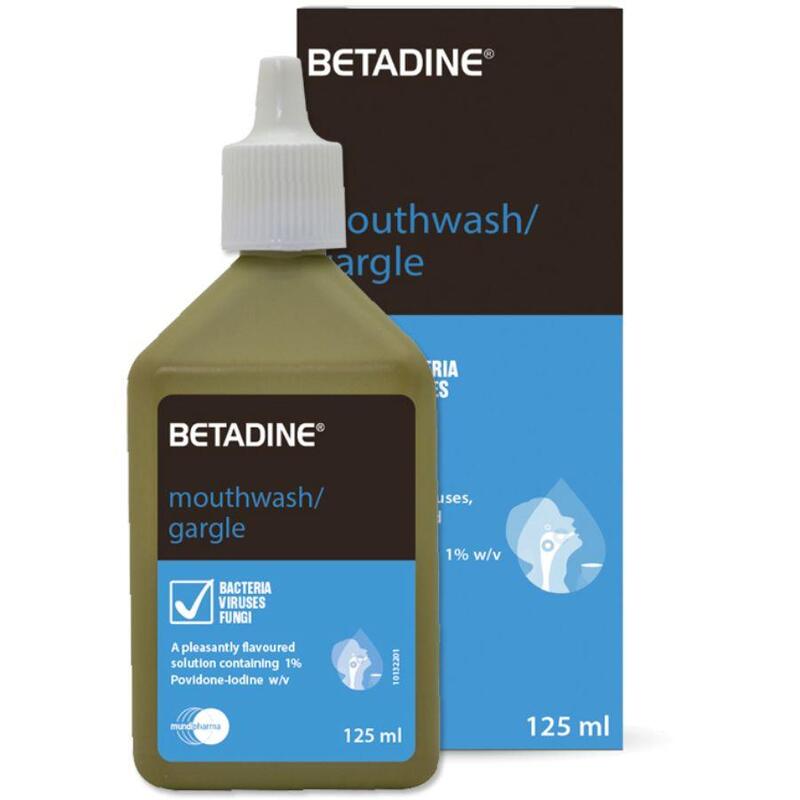 BETADINE GARGLE MW 125ML