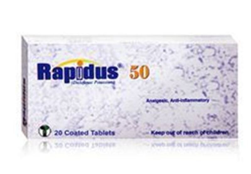 

Generic Rapidus 50mg 20 tablets