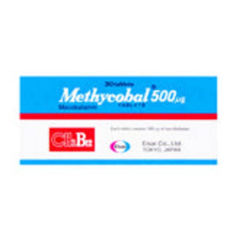 

Eisai METHYCOBAL 500MCG 30'S TABLETS