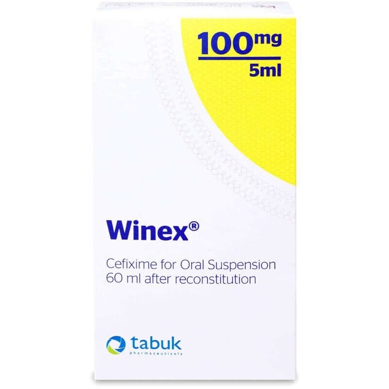 

Tabuk Winex 100 mg Suspension 60 ml