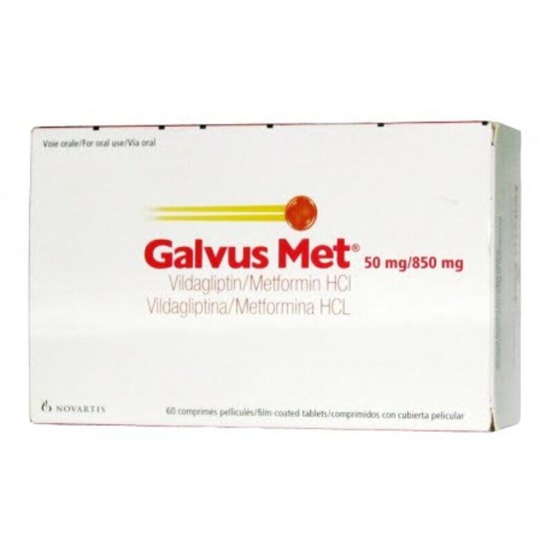 

Generic GALVUSMET 50/850MG TAB 60S