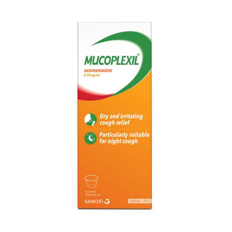 

Generic Mucoplexil Dry Cough Syrup 150ml