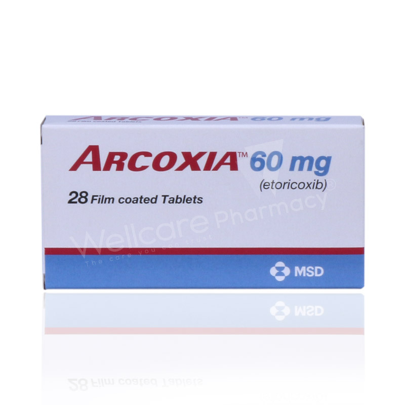 ARCOXIA 60MG 28`S TABLETS ETORICOXIB