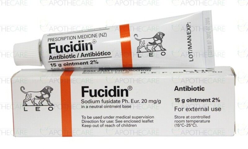 

Generic FUCIDIN 2% ANTIBIOTIC OINTMENT 15GM