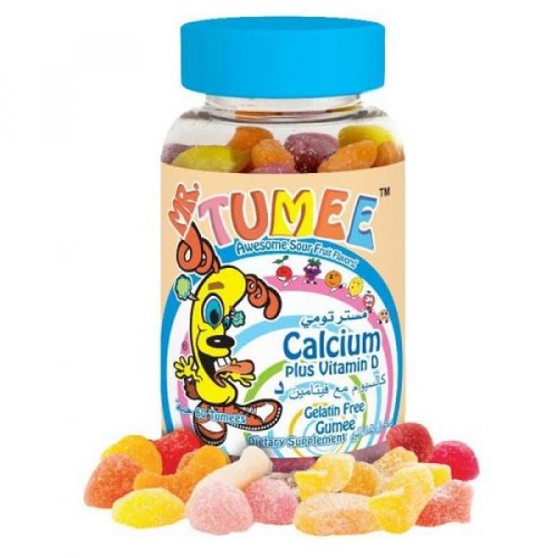 MR.TUMEE CALCIUM PLUS VIT-D 60'TUMEES